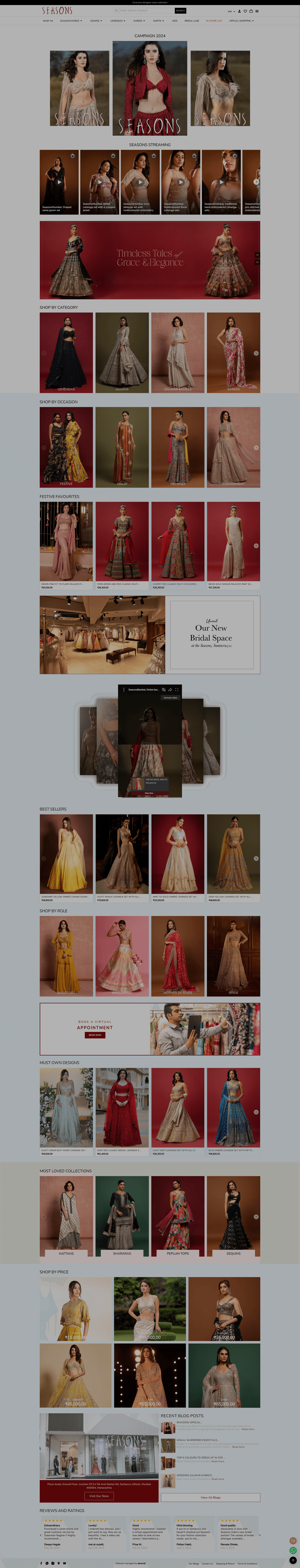 SeasonIndia - Premium Women's Fashion E-commerce